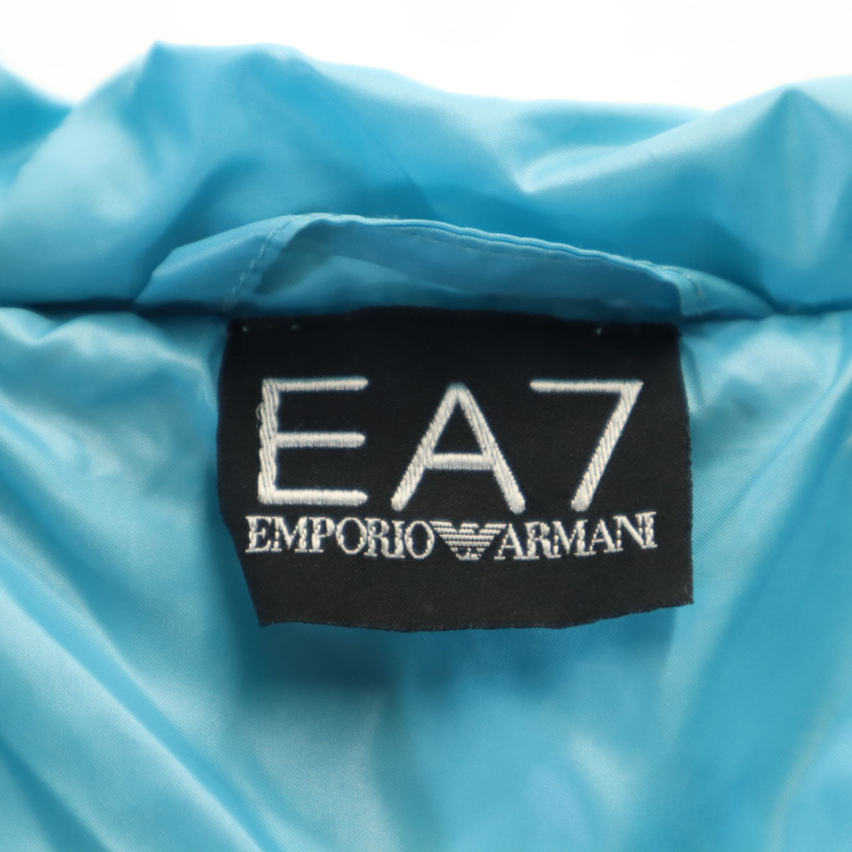 Emporio Armani エンポリオアルマーニ ダウンコート XS 水色 レディース