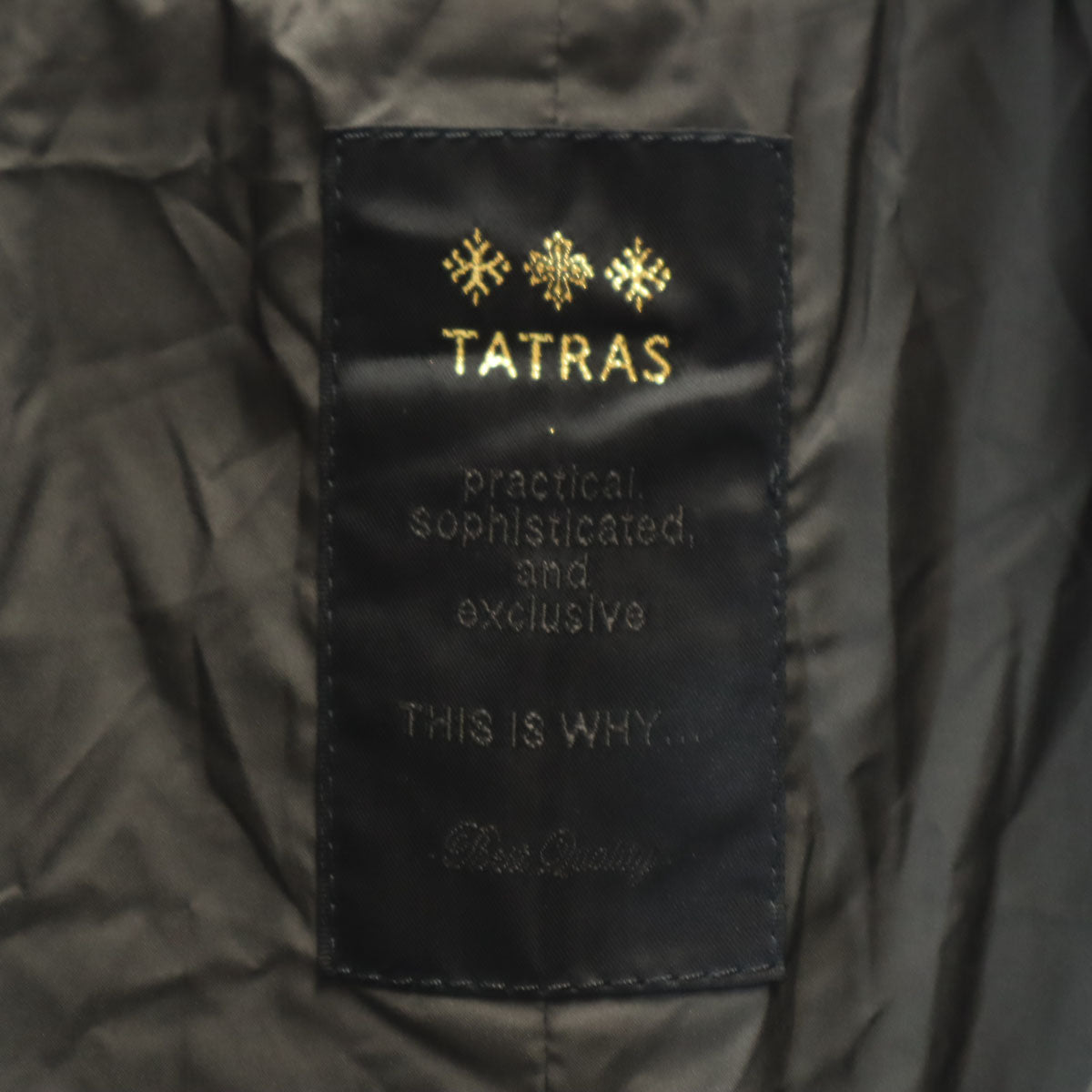 TATRAS タトラス ポーランド製 ダウンコート 6 カーキ レディース