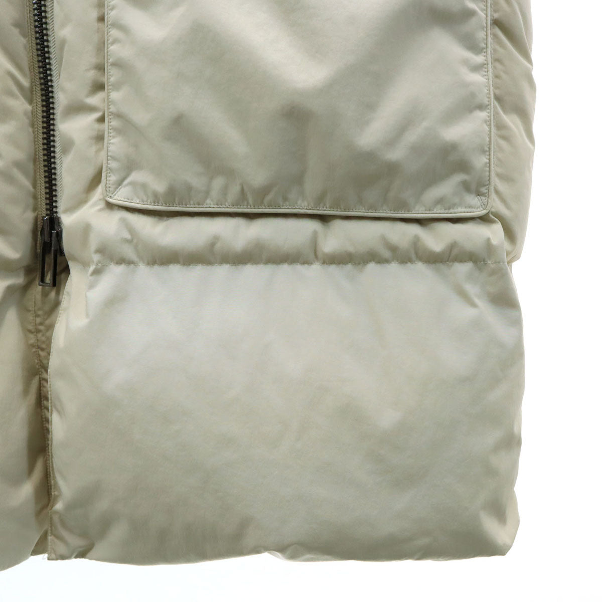 Emporio Armani エンポリオアルマーニ ダウンコート 46 アイボリー メンズ