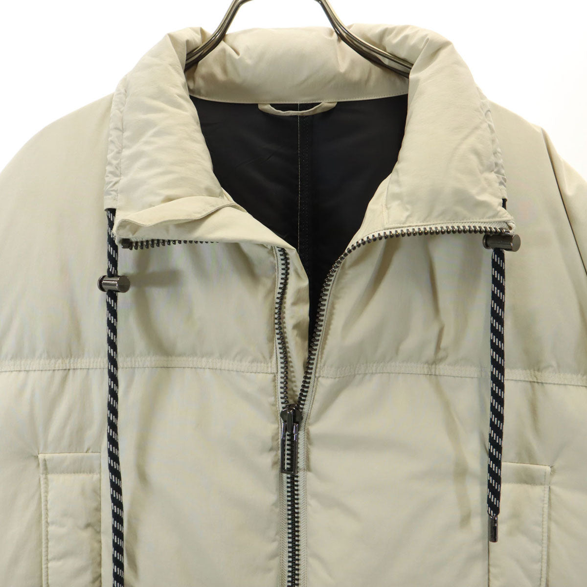 Emporio Armani エンポリオアルマーニ ダウンコート 46 アイボリー メンズ