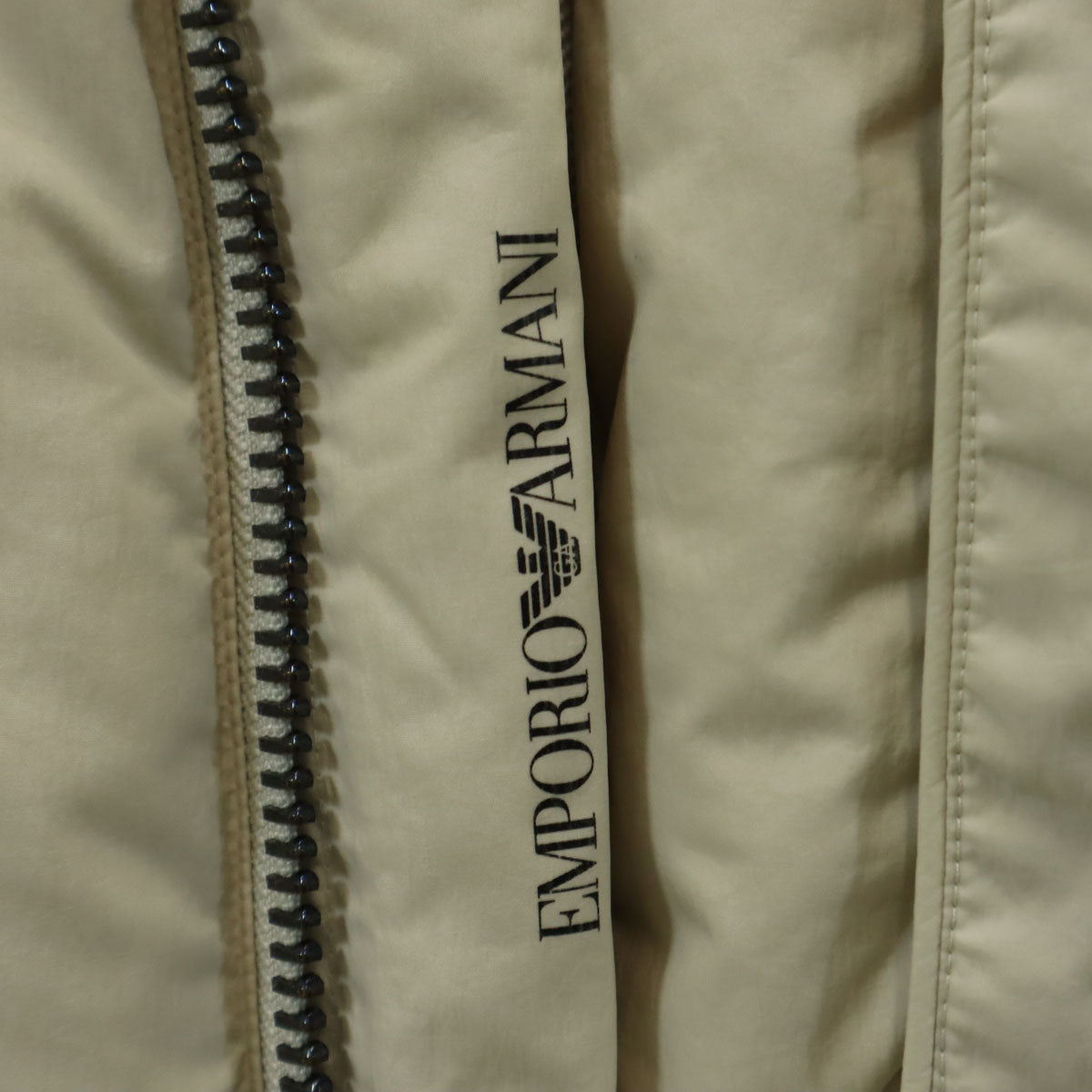 Emporio Armani エンポリオアルマーニ ダウンコート 46 アイボリー メンズ