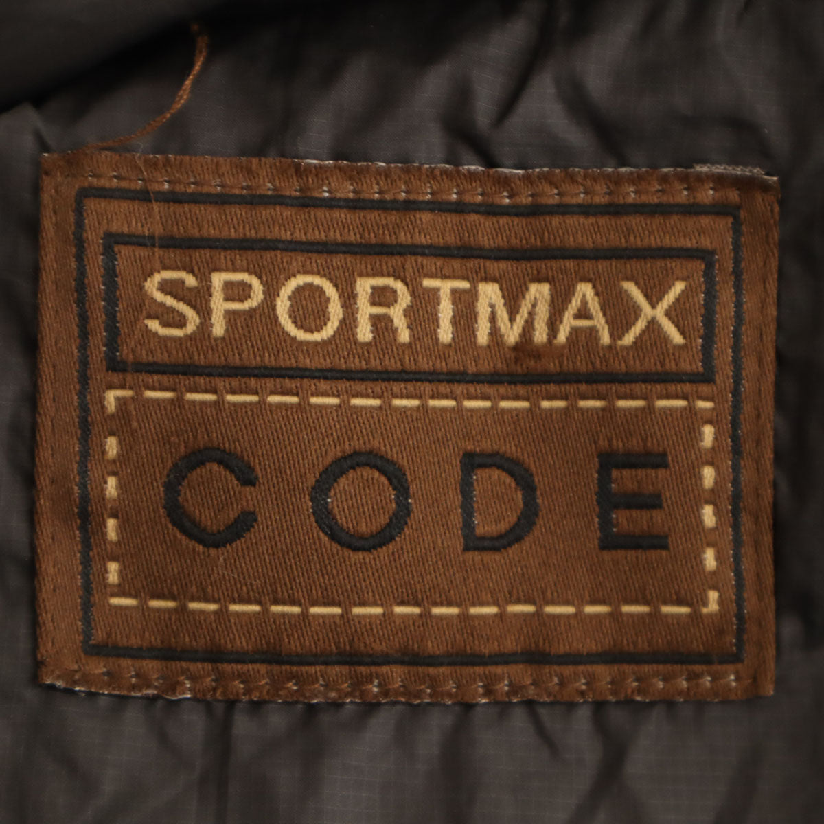 SPORT MAX CODE スポーツマックスコーデ ダウンコート 42 ブラック レディース