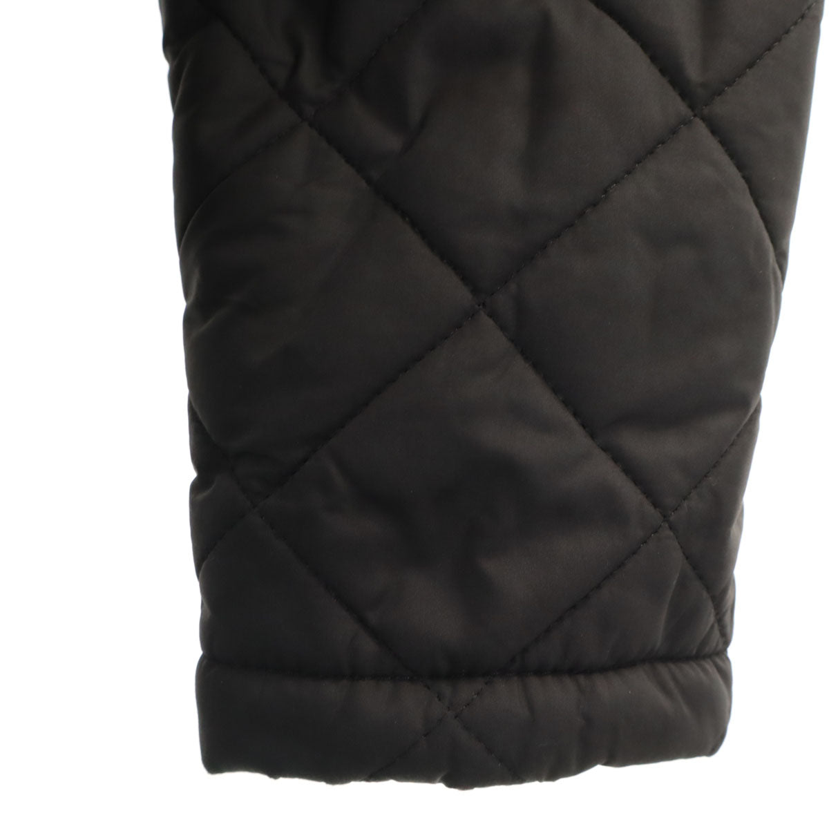 MACKINTOSH SCOTLAND マッキントッシュスコットランド USA製 キルティングコート 36 ブラック 裏ボア レディース