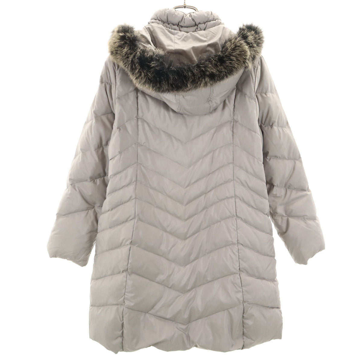 BALMAIN バルマン ダウンコート L グレー レディース