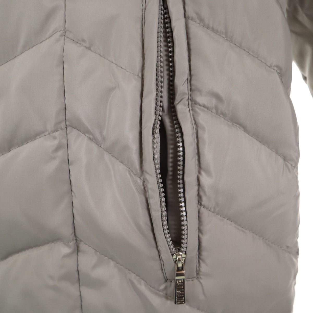 BALMAIN バルマン ダウンコート L グレー レディース