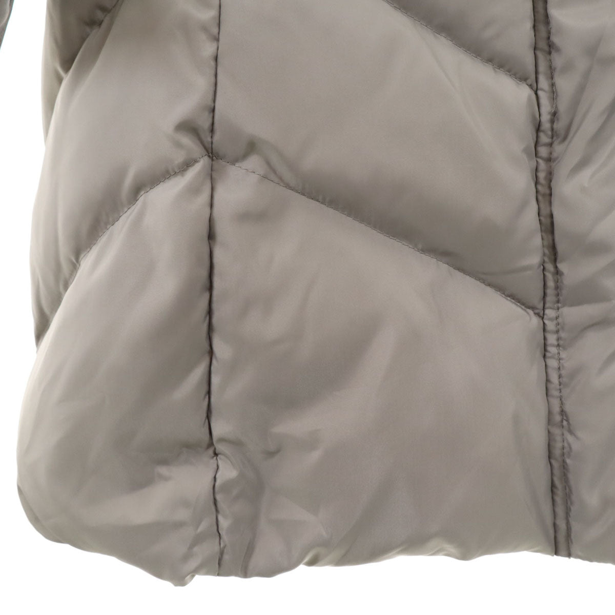 BALMAIN バルマン ダウンコート L グレー レディース