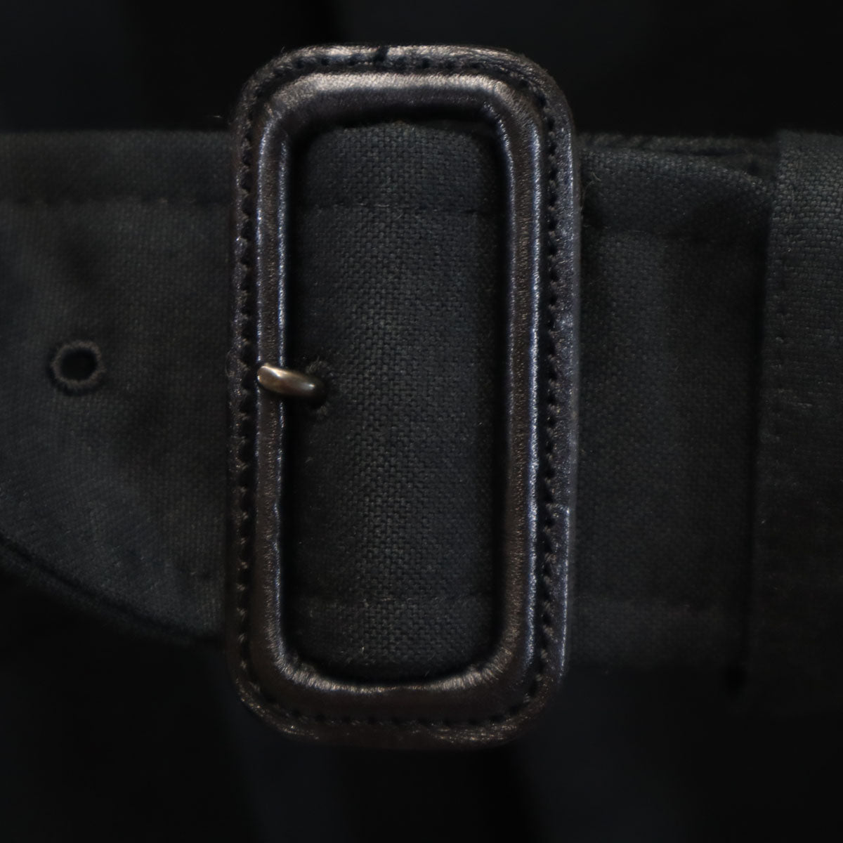 Drawer ドゥロワー 日本製 ステンカラーコート 36 ブラック ライナーベスト付き レディース