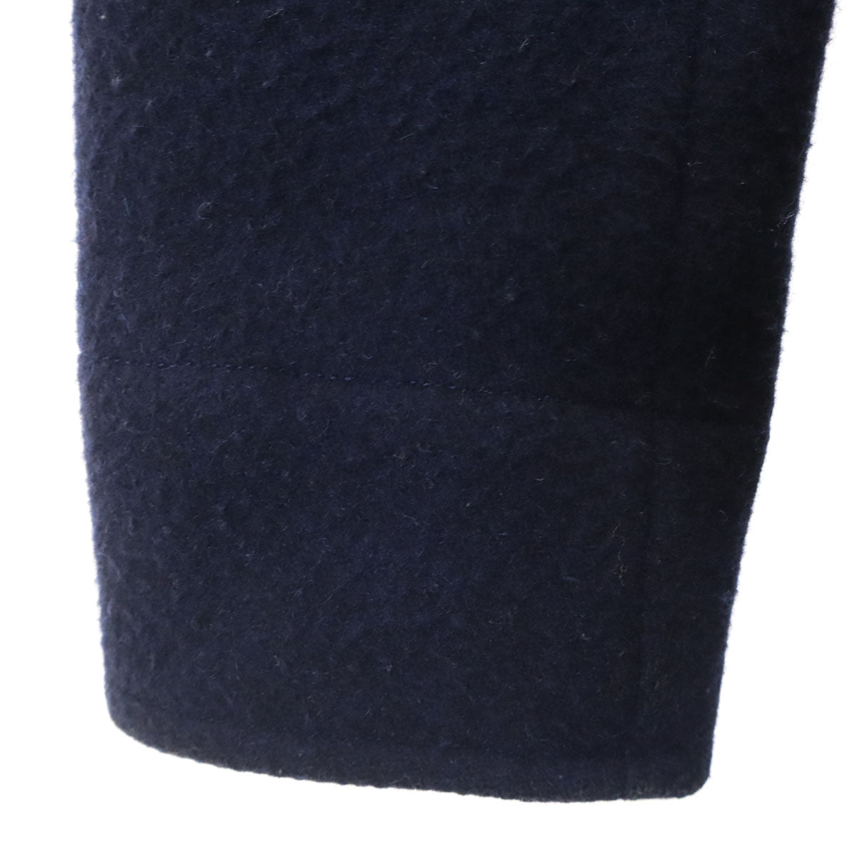 Danton ダントン 日本製 ウールモッサ コート 38 ネイビー レディース