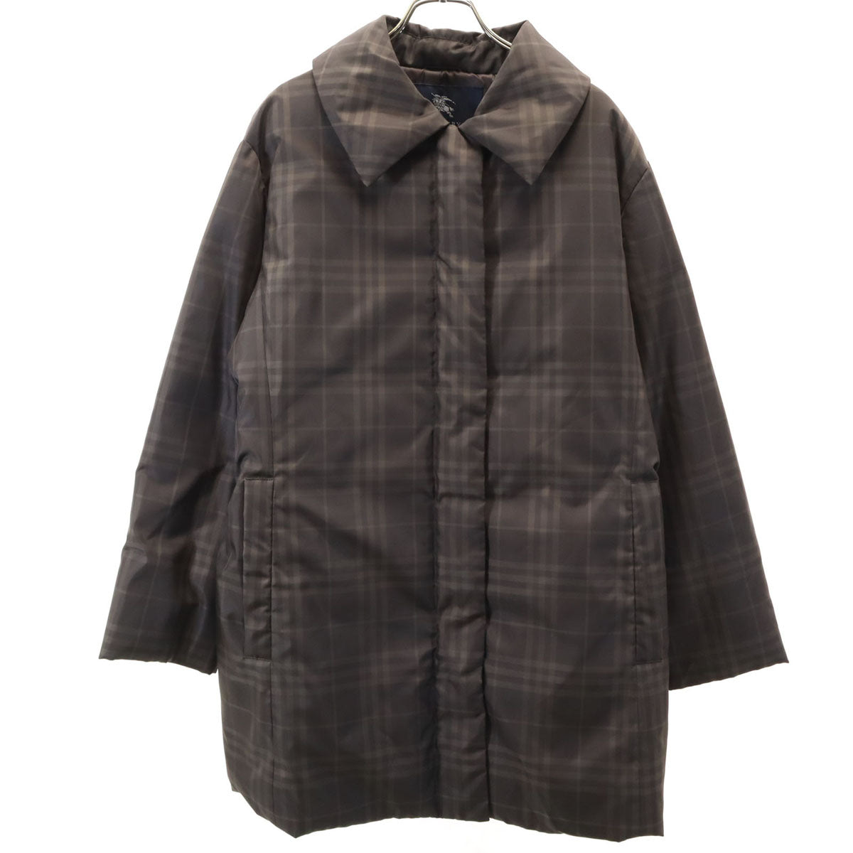 BURBERRY LONDON バーバリーロンドン チェック柄 ダウンコート 13 ブラウン 三陽商会 レディース