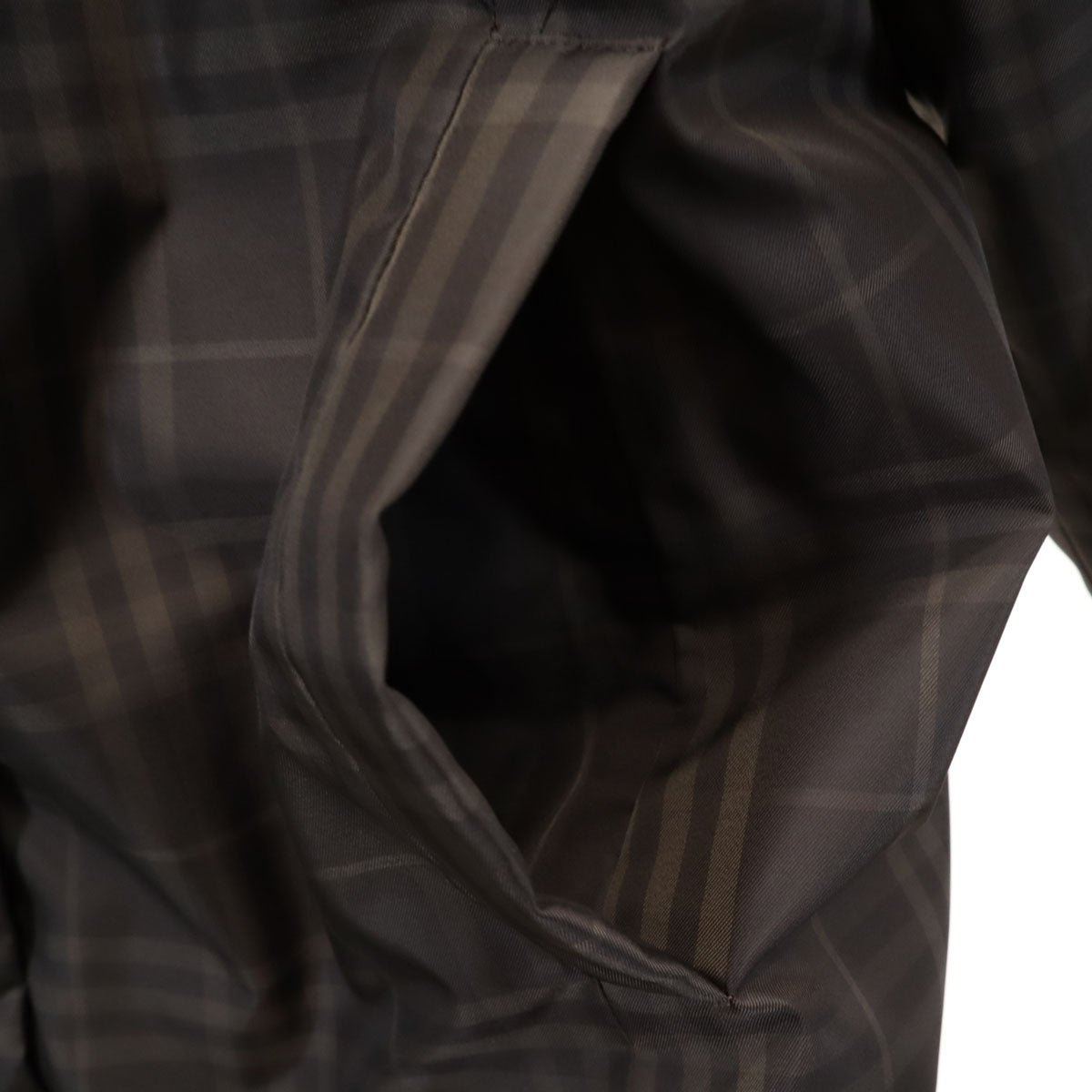 BURBERRY LONDON バーバリーロンドン チェック柄 ダウンコート 13 ブラウン 三陽商会 レディース