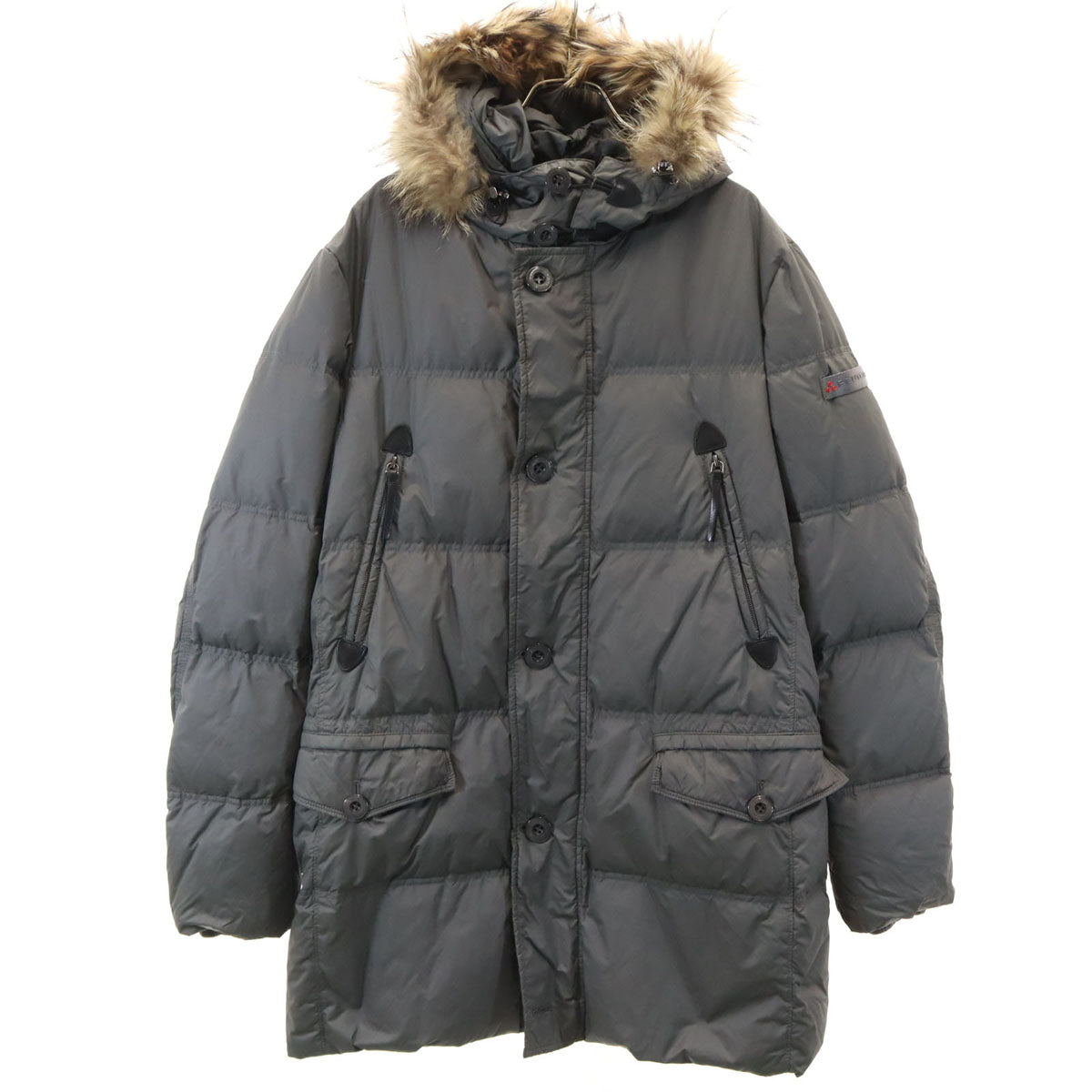 PEUTEREY ピューテリー ダウンコート 50 チャコールグレー メンズ