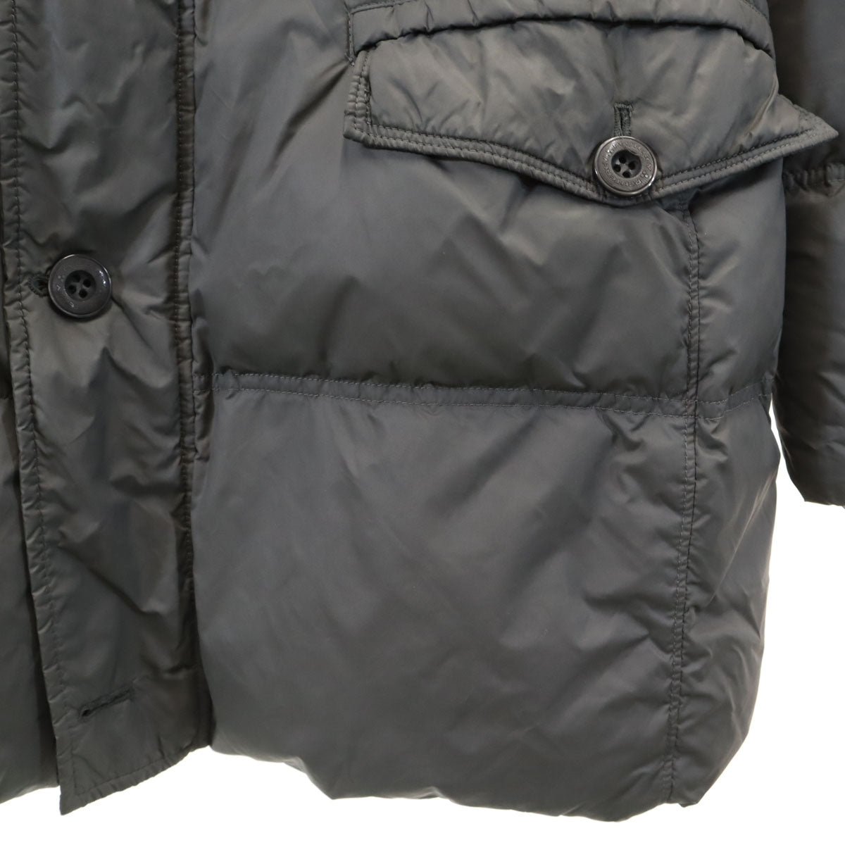 PEUTEREY ピューテリー ダウンコート 50 チャコールグレー メンズ