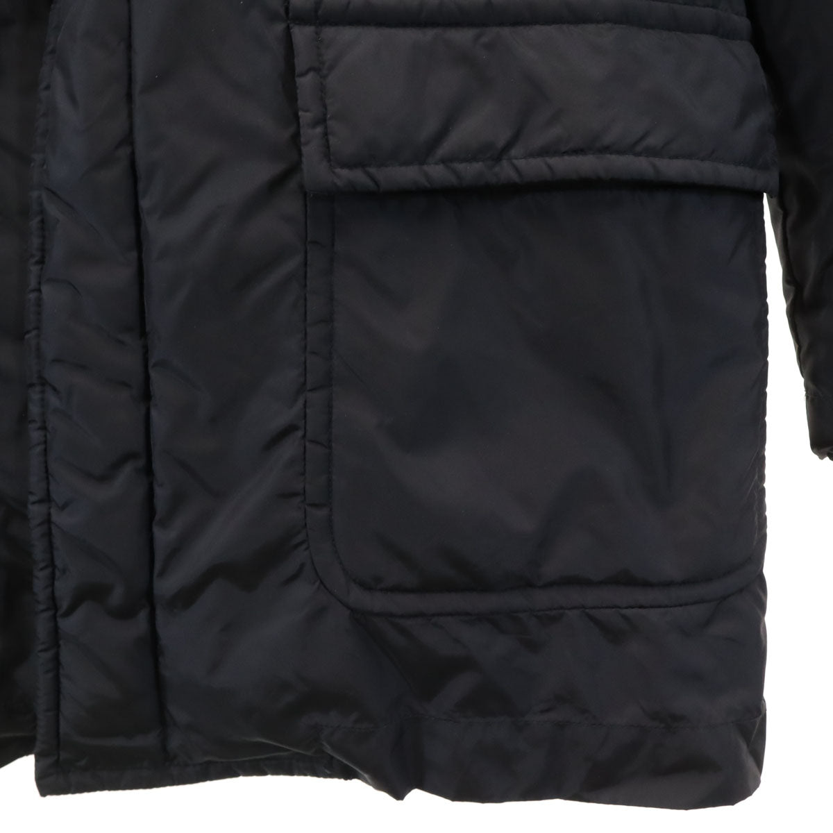 COMME des GARCONS SHIRT コムデギャルソンシャツ 中綿 ダッフルコート M ブラック メンズ