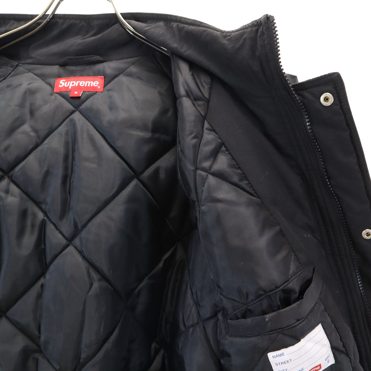 Supreme シュプリーム 19AW 中綿ジャケット S ブラック メンズ