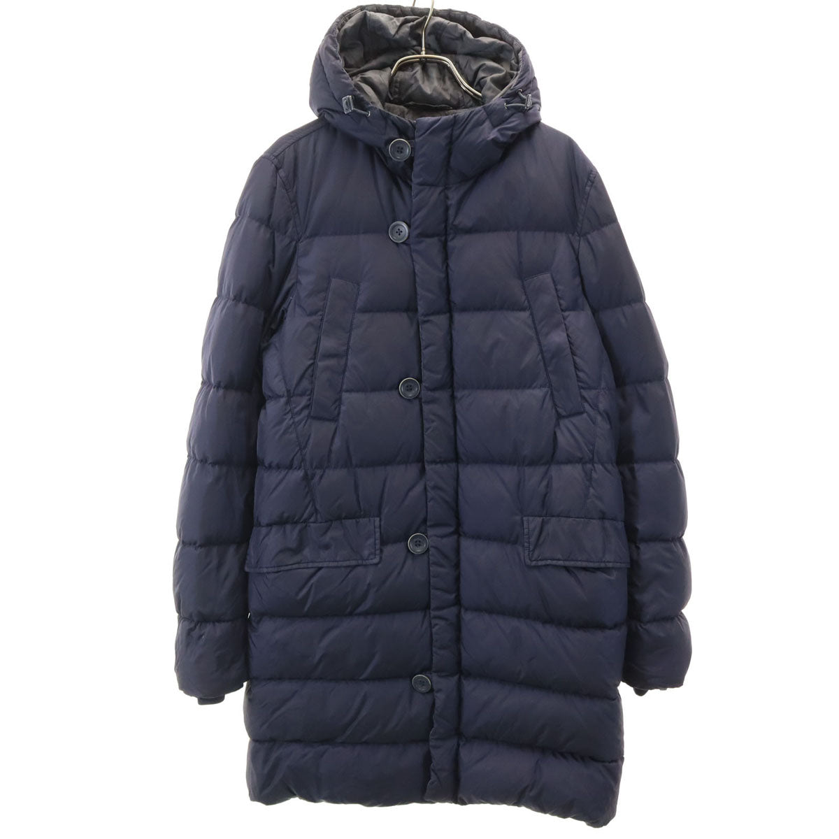 Herno ヘルノ ダウンコート 46 ネイビー メンズ