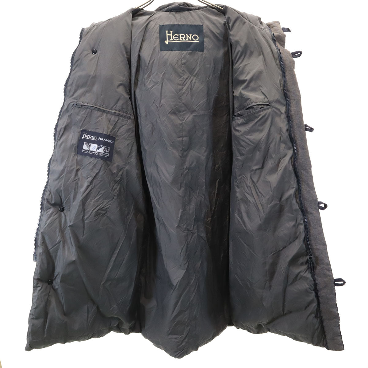 Herno ヘルノ ダウンコート 46 ネイビー メンズ