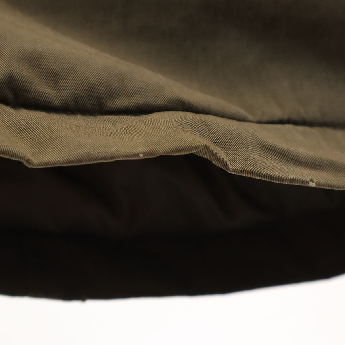 Pyrenex ピレネックス ダウン モッズコート M オリーブ系 ラクーンファー付き メンズ