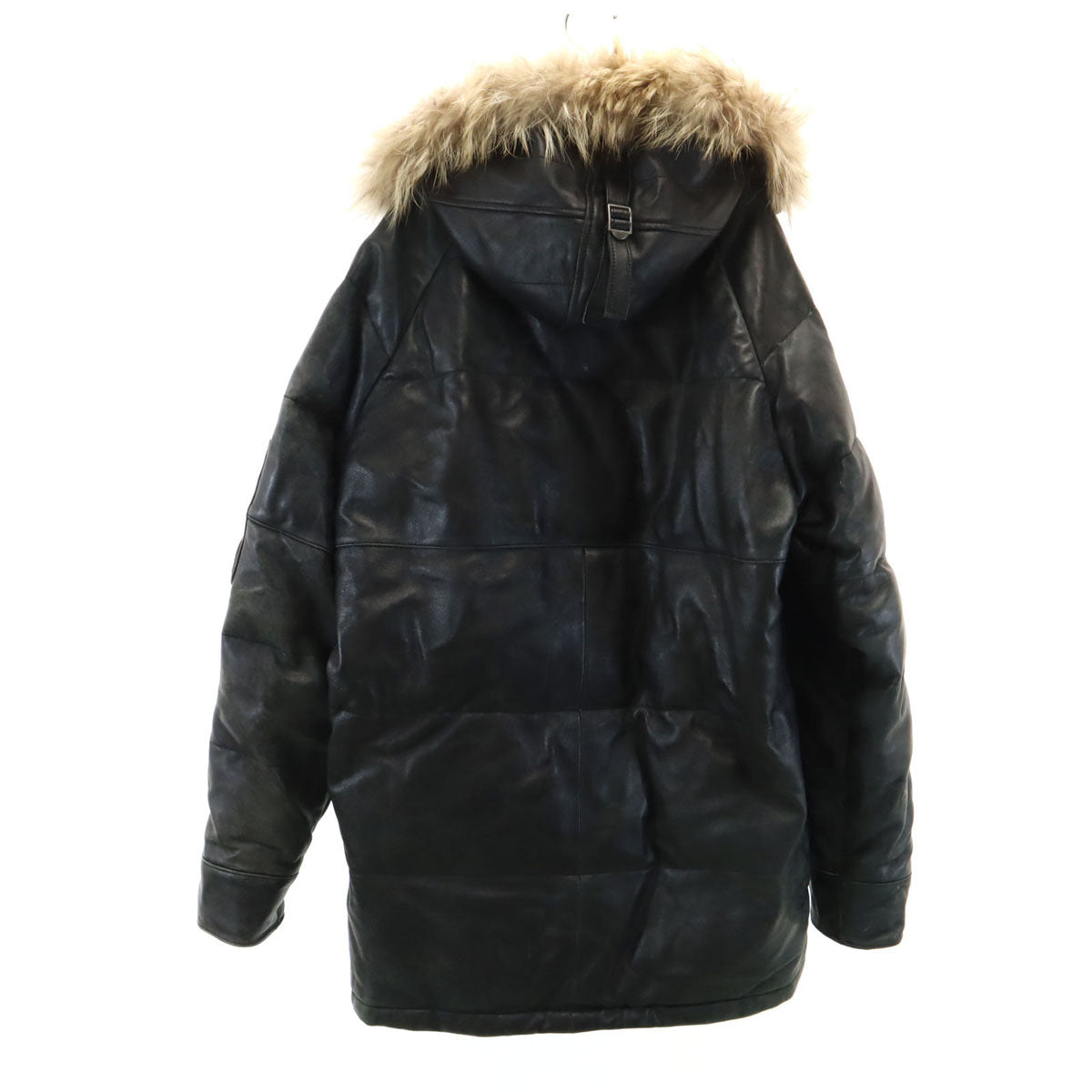 AVIREX アヴィレックス 羊革 レザー N-3B フライトジャケット XL ブラック メンズ