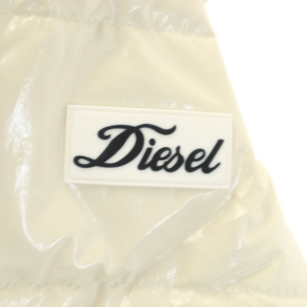 DIESEL ディーゼル 中綿コート M ホワイト レディース