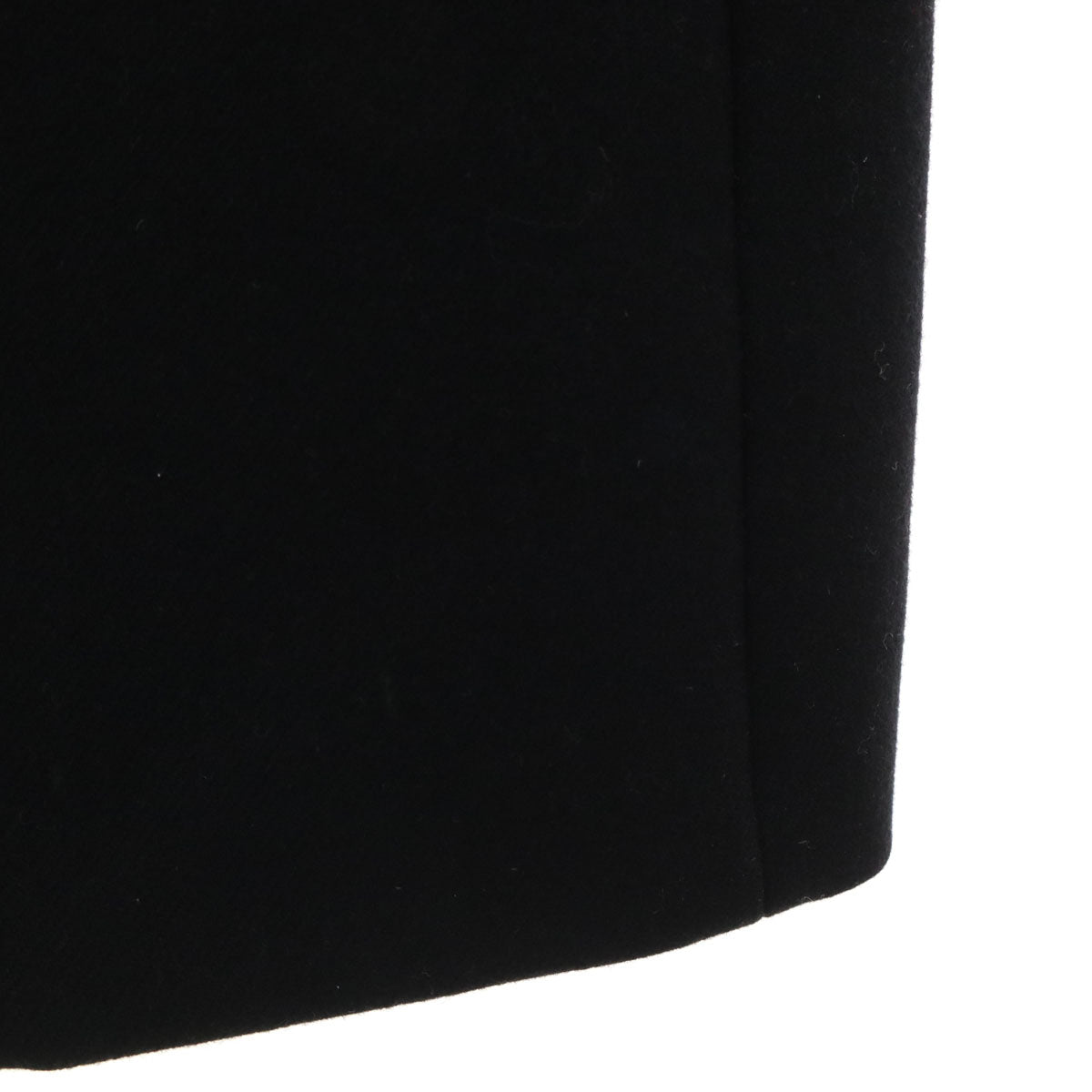 美品 PRADA プラダ イタリア製 ウールコート 38 ブラック レディース