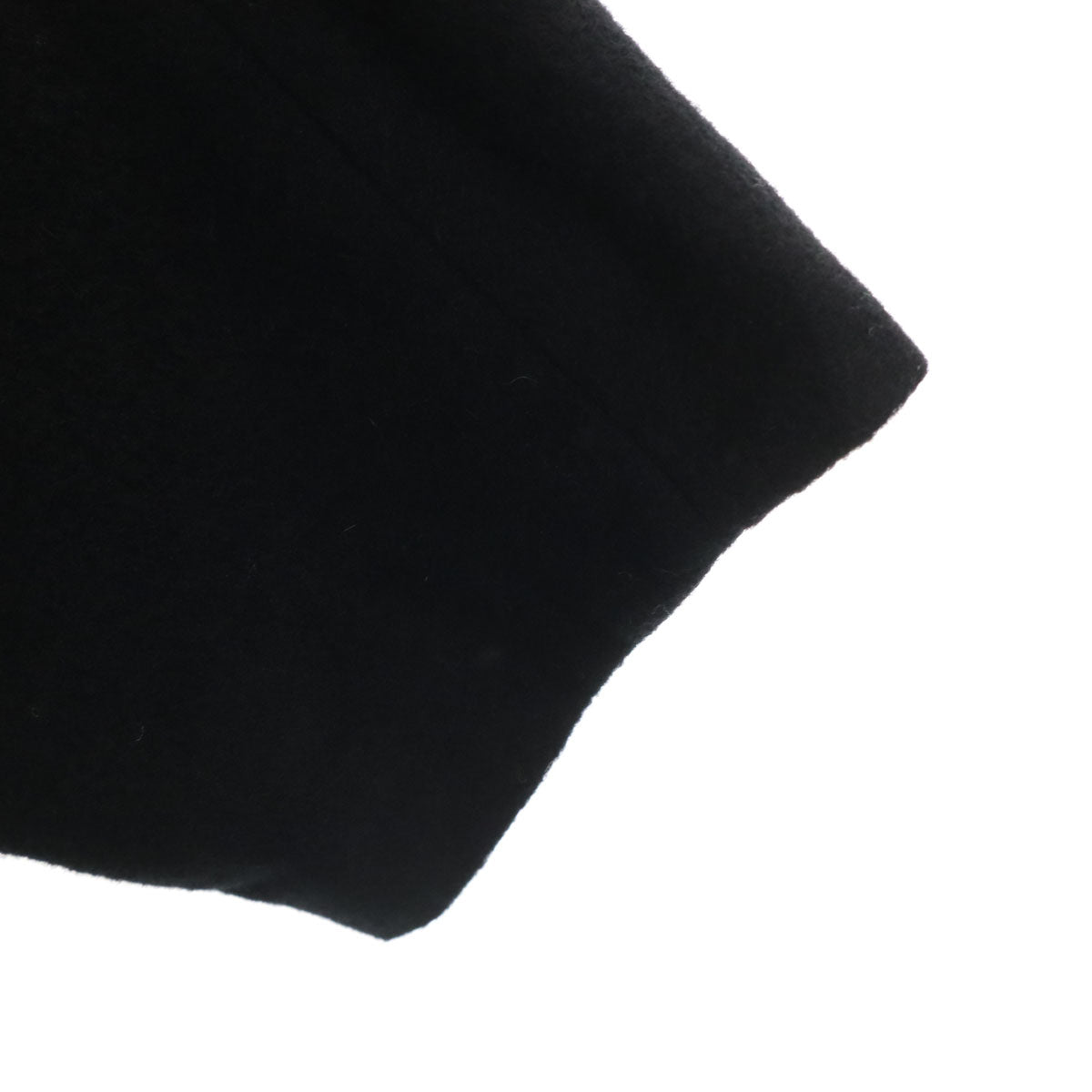 Yohji Yamamoto POUR HOMME ヨウジヤマモトプールオム 日本製 フーデッド ウールコート 3 ブラック メンズ