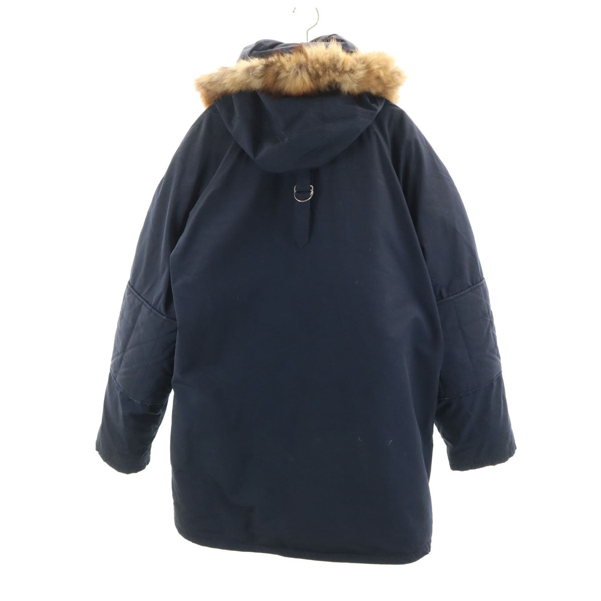 schott ショット USA製 ダウンコート L ネイビー メンズ