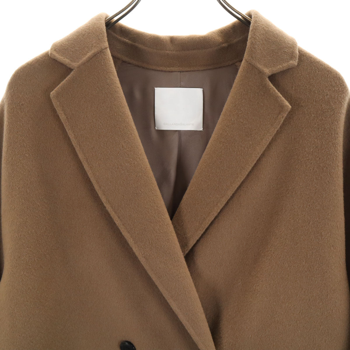 GALLARDAGALANTE ガリャルダガランテ オーバー チェスターコート F ブラウンベージュ レディース