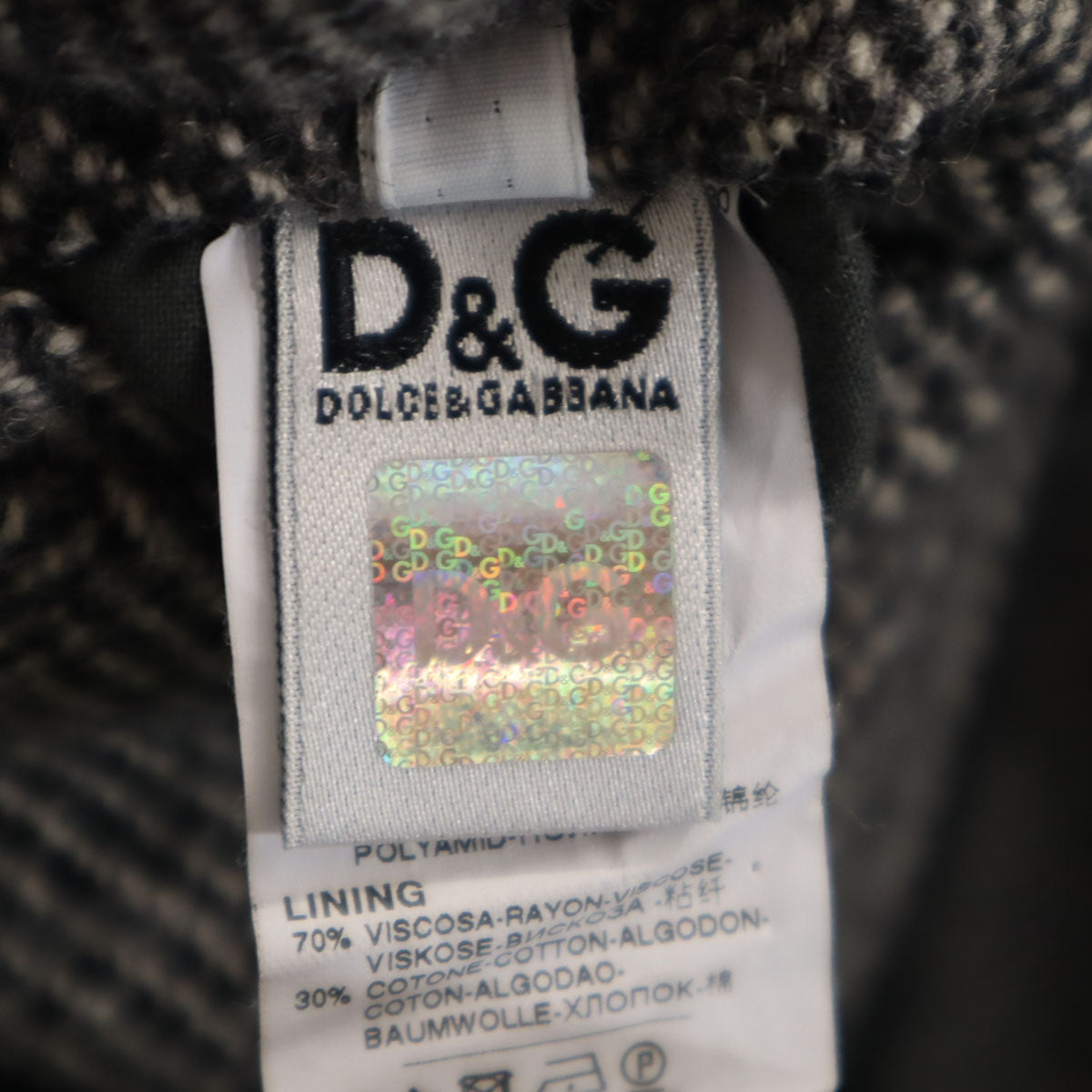 DOLCE&GABBANA ドルチェアンドガッバーナ トレンチコート 48 グレー メンズ