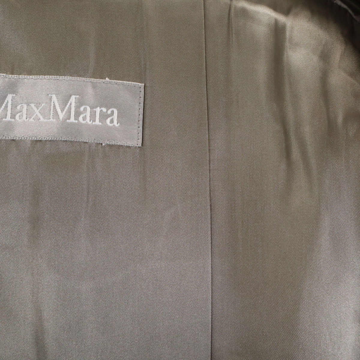 MAX MARA マックスマーラ イタリア製 コート 38 グレージュ レディース