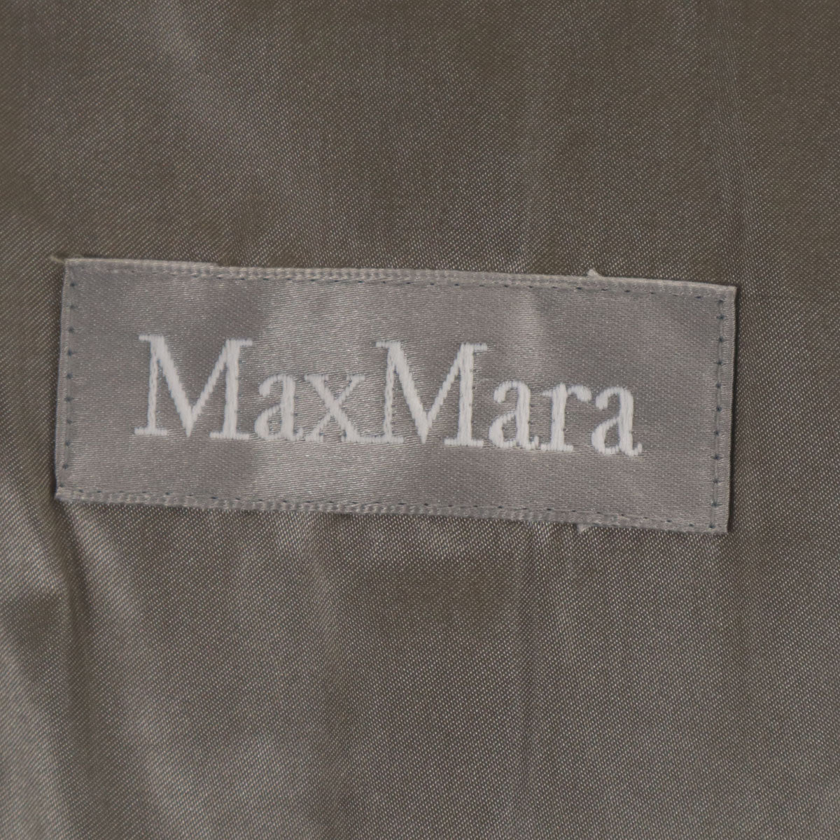 MAX MARA マックスマーラ イタリア製 コート 38 グレージュ レディース
