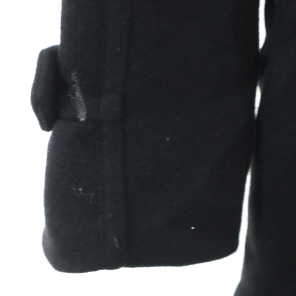 BURBERRY LONDON BLUE LABEL バーバリー ロンドン ブルーレーベル アンゴラブレンド ウールコート 38 ブラック 三陽商会 レディース