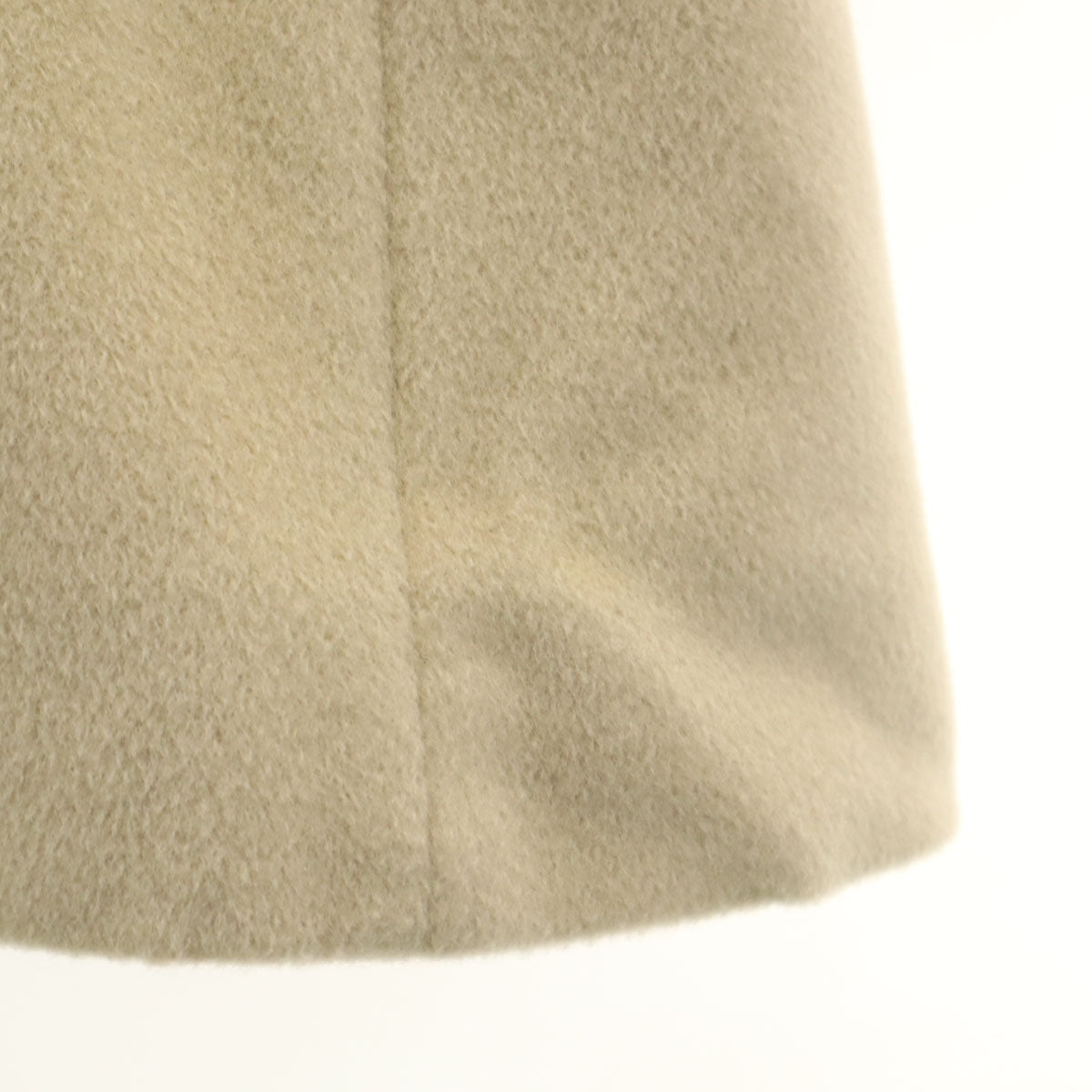 MAX MARA マックスマーラ イタリア製 ウールブレンド ウールコート 40 ベージュ レディース