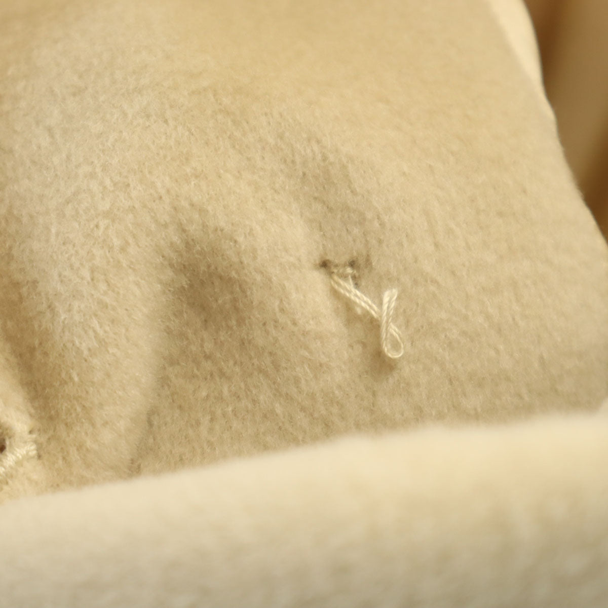 MAX MARA マックスマーラ イタリア製 ウールブレンド ウールコート 40 ベージュ レディース