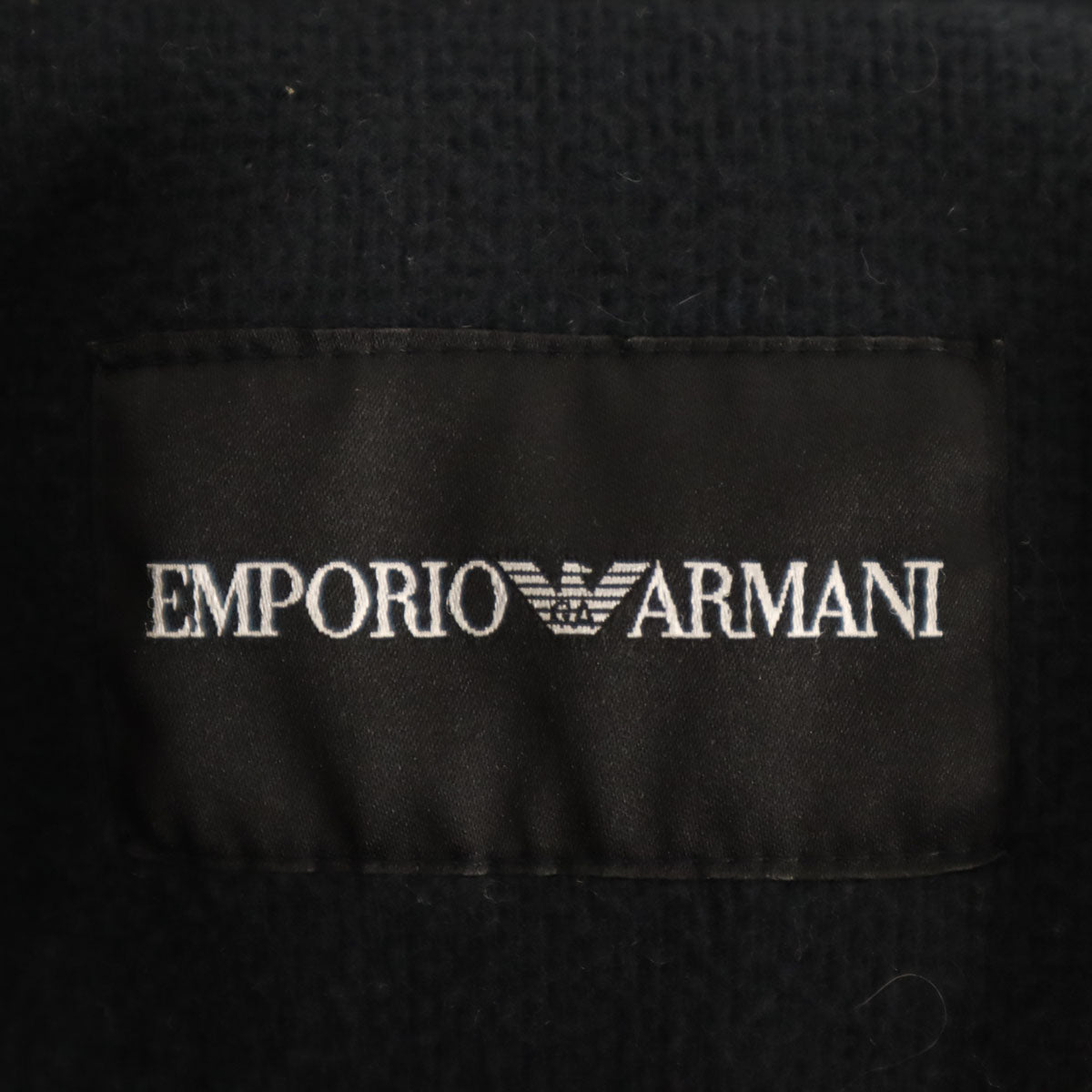 Emporio Armani エンポリオアルマーニ コート 42 ネイビー レディース