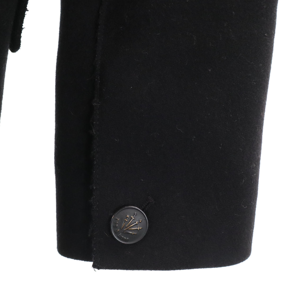 rag&bone NEW YORK ラグアンドボーン ニューヨーク ポルトガル製 ウールブレンド コート S ブラック レディース