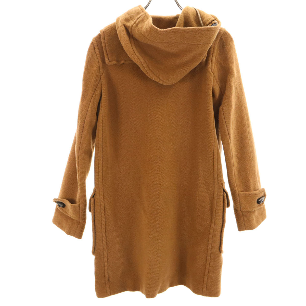 BURBERRY LONDON バーバリーロンドン 日本製 ダッフルコート 38 ベージュブラウン 三陽商会 レディース