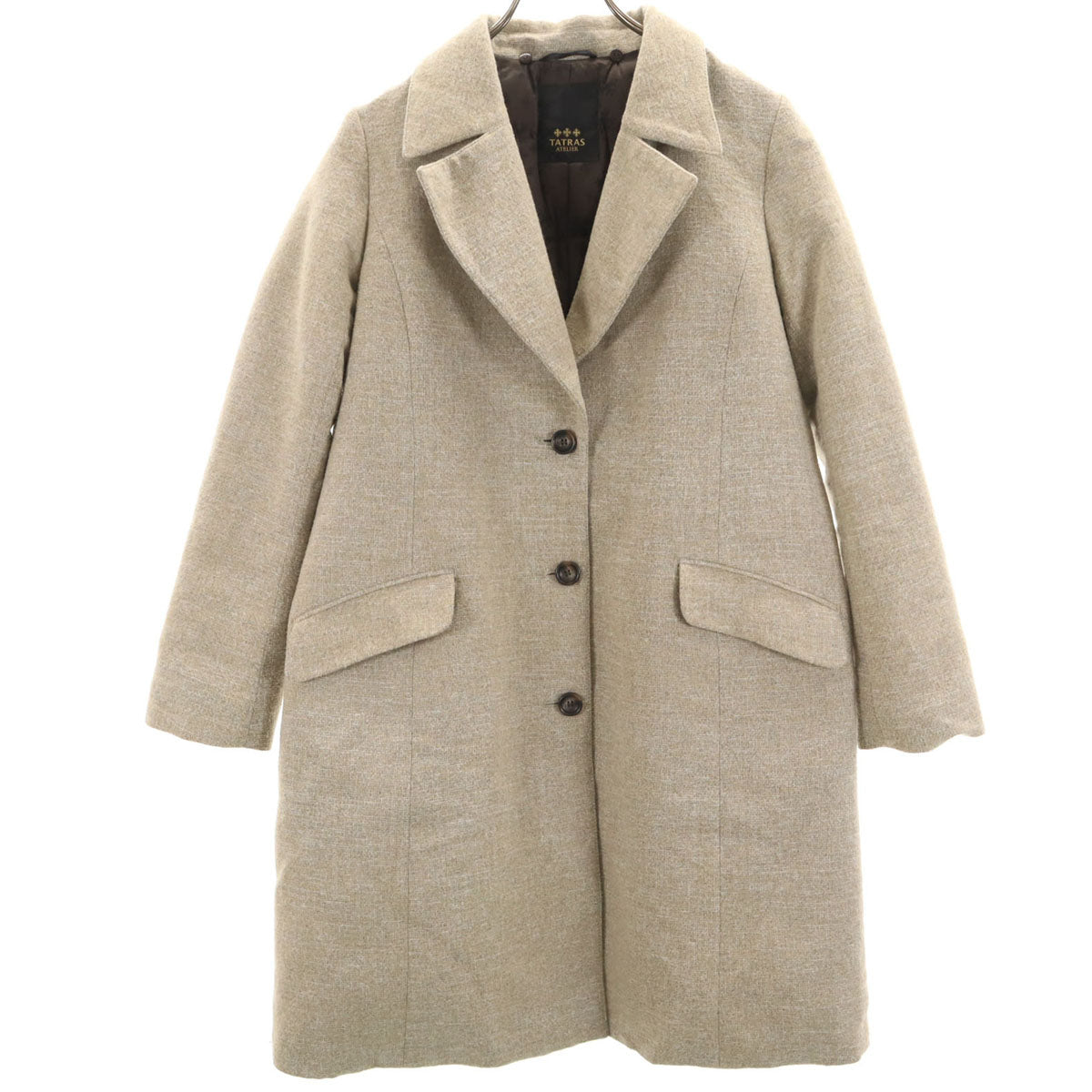 TATRAS タトラス ポーランド製 ダウンコート 3 グレージュ系 ATELIER レディース