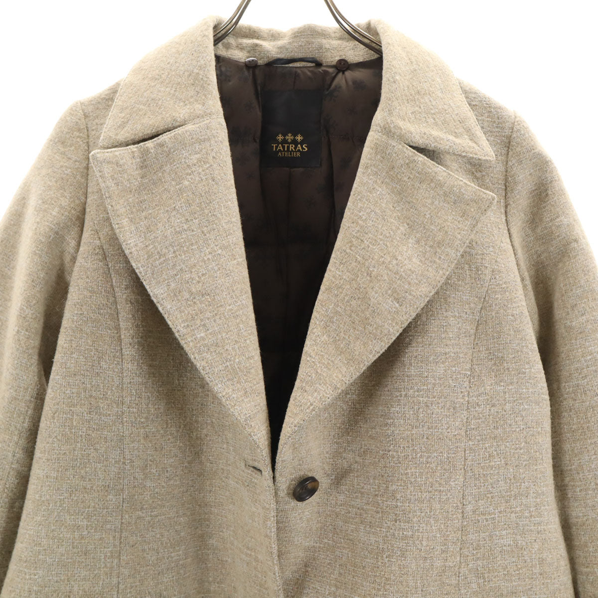 TATRAS タトラス ポーランド製 ダウンコート 3 グレージュ系 ATELIER レディース