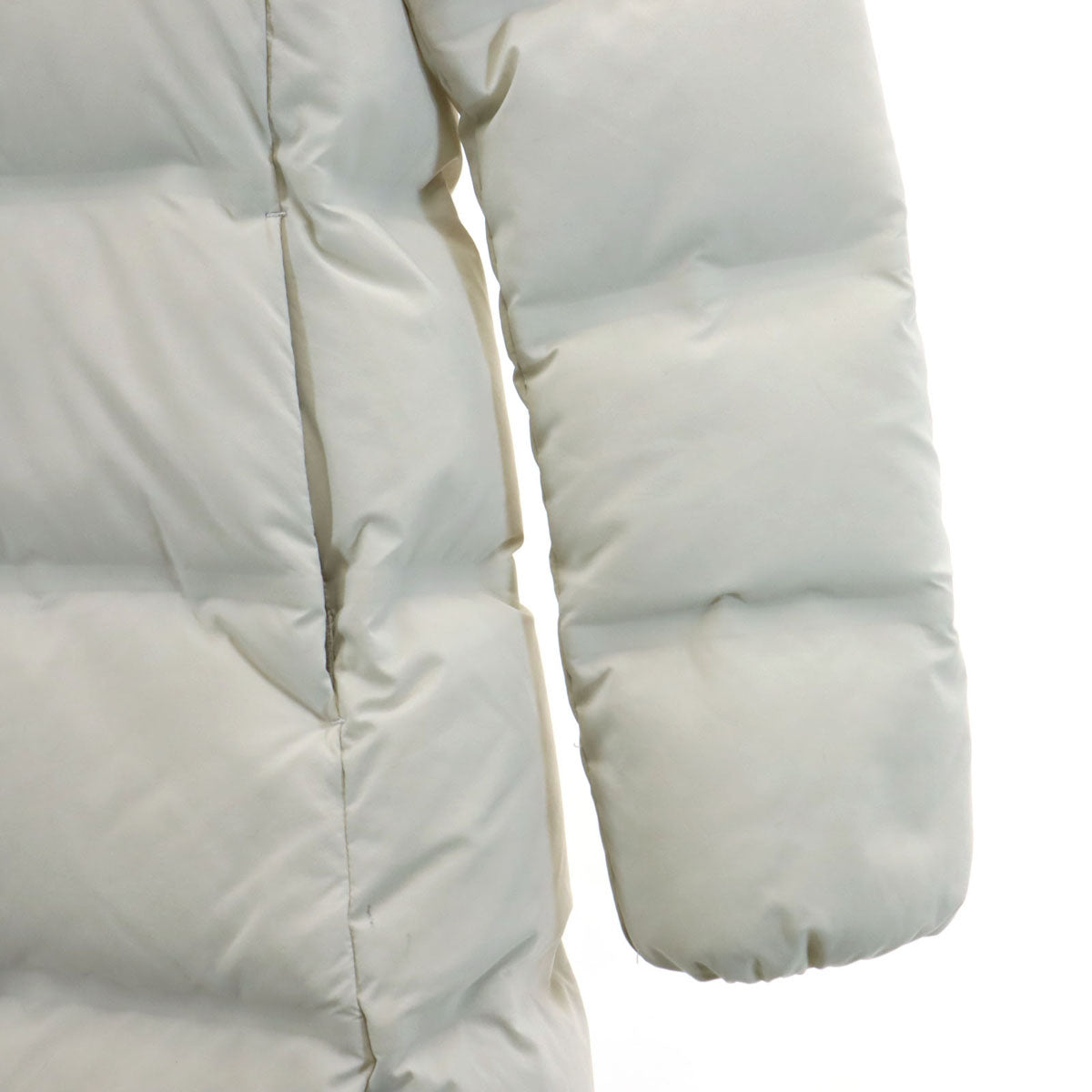 UNIQLO ユニクロ シームレス ショート ダウンコート S グレージュ系 レディース