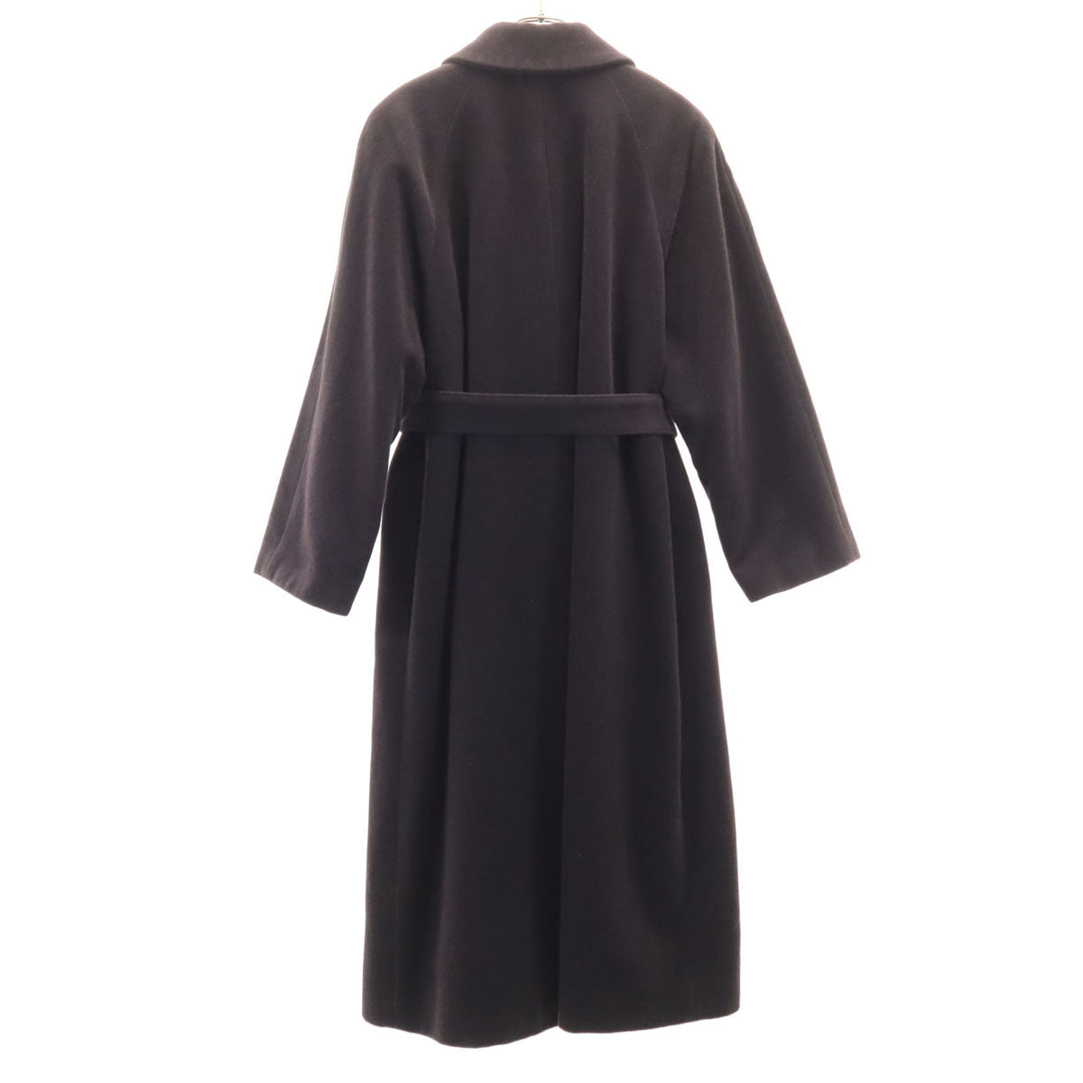 Calvin klein カルバンクライン アンゴラ ステンカラーコート 9 パープルブラウン レディース