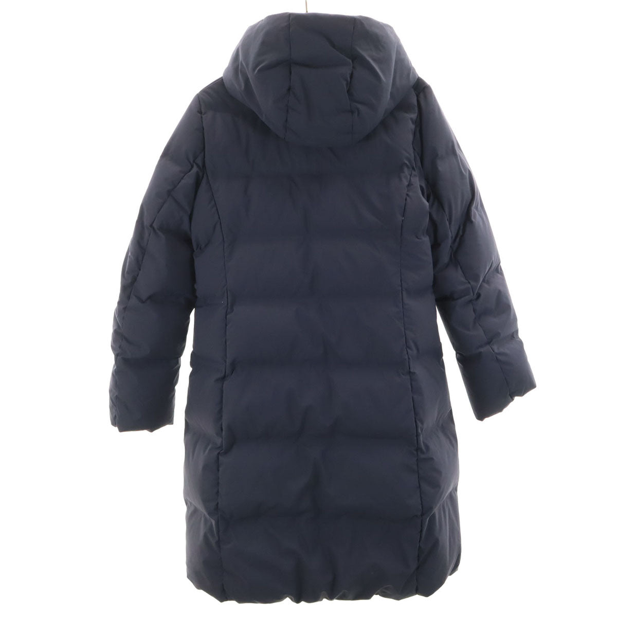 UNIQLO ユニクロ シームレス ダウンコート M ネイビー レディース