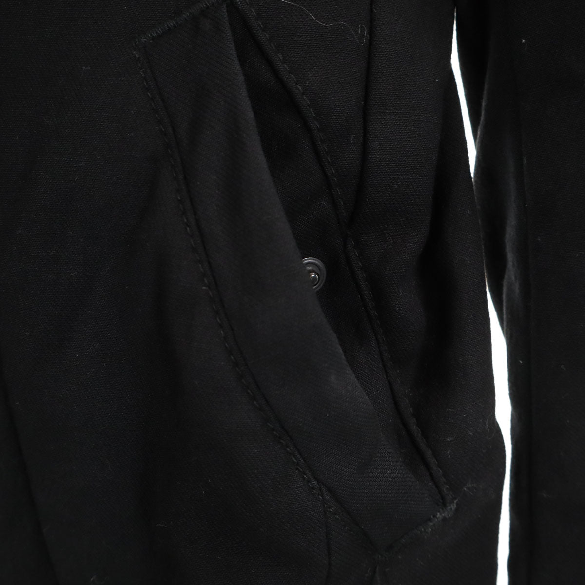 JULIUS ユリウス 14-15FW 日本製 Glitch ジャケット 1 ブラック 変形 メンズ