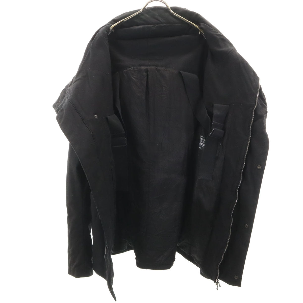 JULIUS ユリウス 14-15FW 日本製 Glitch ジャケット 1 ブラック 変形 メンズ