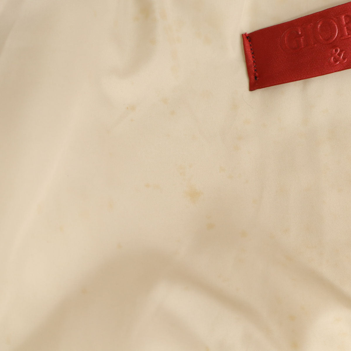 GIORGIO & MARIO イタリア製 リアルファー 中綿コート 42 ベージュ カバー付き レディース