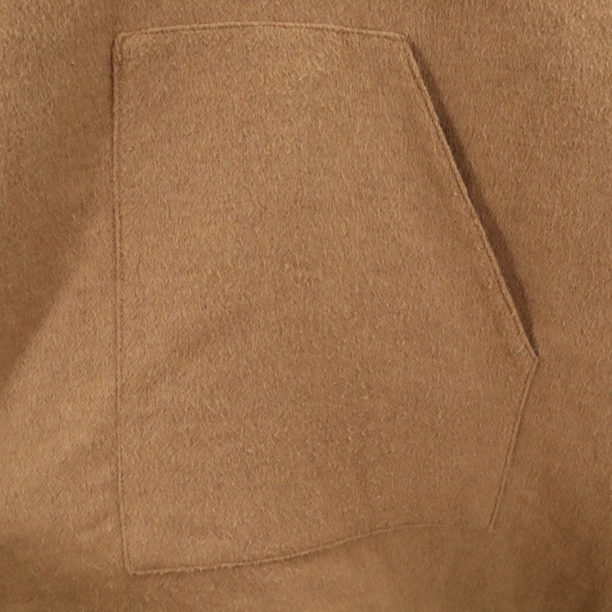 美品 AMERI UNDRESSED アメリ ウールブレンド ポンチョ F ブラウン リバーシブル レディース