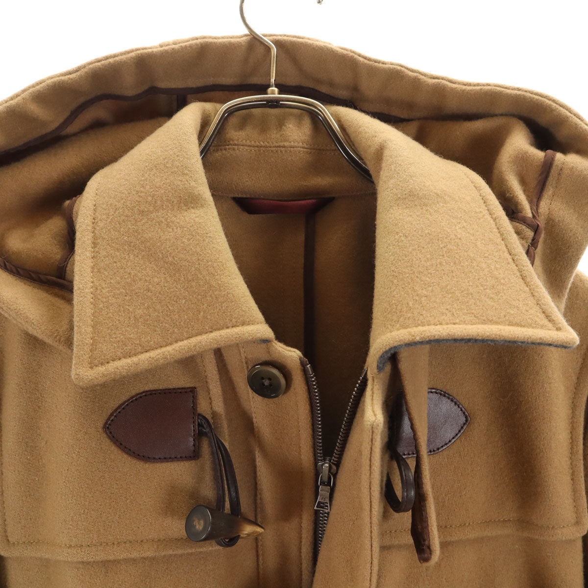 PS Paul Smith ピーエスポールスミス ウールブレンド ダッフルコート L ベージュ メンズ