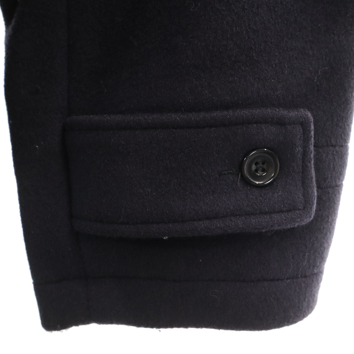 Gloverall グローバーオール 英国製 ウールブレンド ダッフルコート M ネイビー メンズ