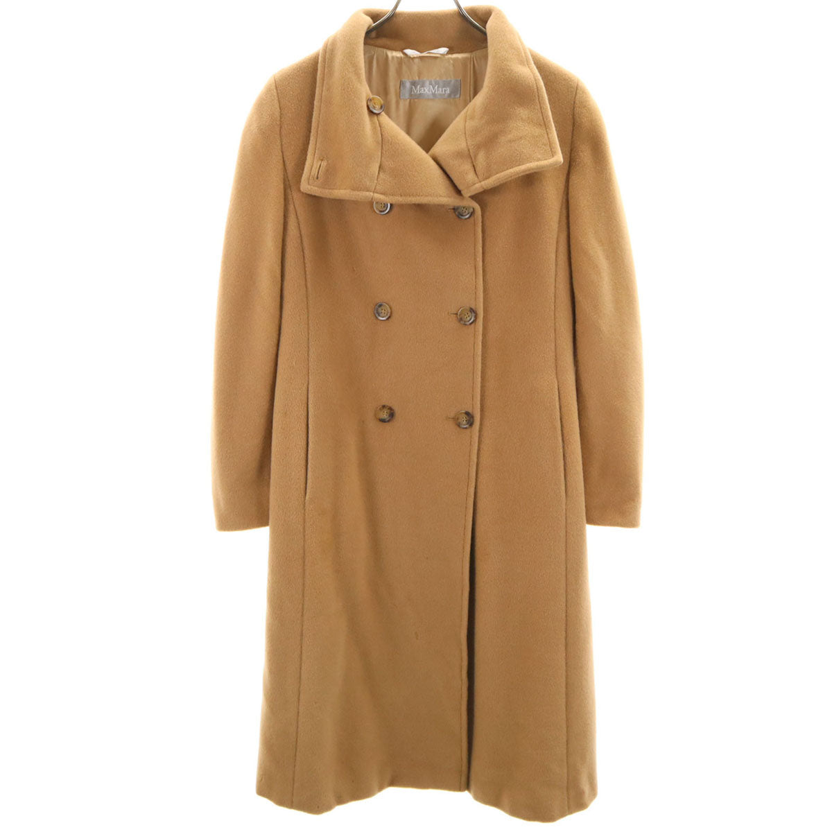 MAX MARA マックスマーラ イタリア製 ウールコート 40 ベージュ レディース