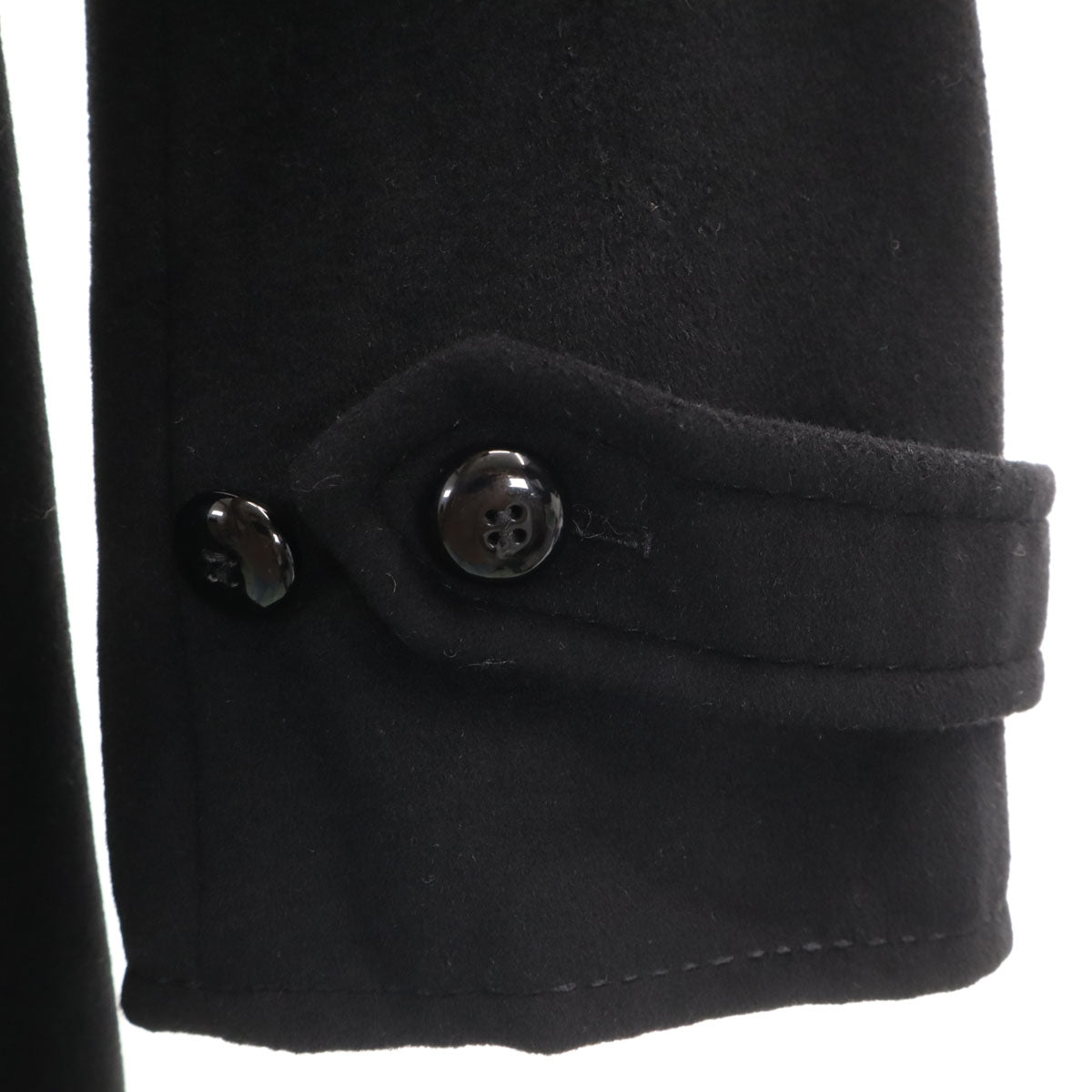 SPORTMAX スポーツマックス イタリア製 ウールコート 42 ブラック レディース