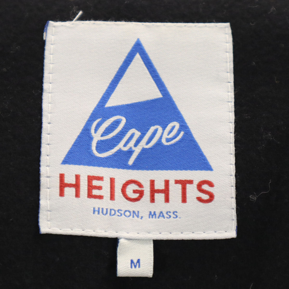 CAPE HEIGHTS ケープハイツ フーデッド ダウンコート M ブラック メンズ